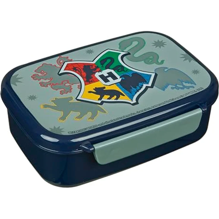 Scooli Lunchbox Harry Potter Set, 2-tlg. mit auslaufsicherer Brotzeitdose und 500 ml Trinkflasche, BPA-frei – Bild 2