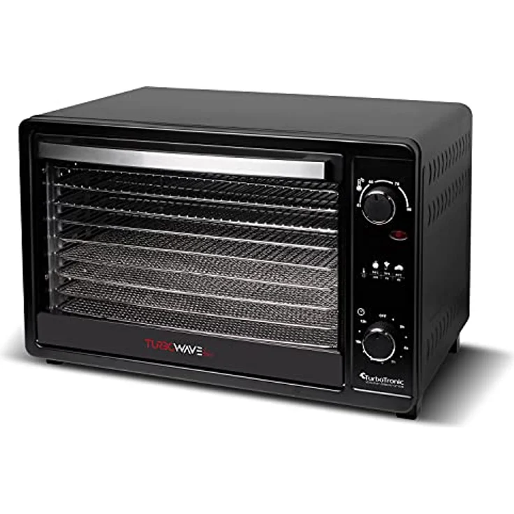 TurboTronic TurboWave BIO Dörrgerät, 9 Ebenen, 650 Watt, schwarz, Metall – Bild 6
