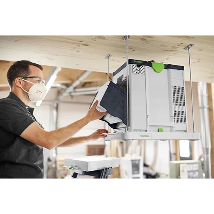 Festool Hauptfilter HF-SYS-AIR M - 577968, TripleV-Filter für Luftreiniger SYS-AIR M mit > 99,9 % Filtration in Staubklasse M – Bild 5