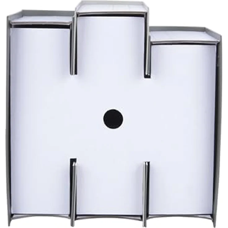 Karlsson Tischuhr Book, Tischuhr im Buchdesign aus Papier in grünen Tönen, 20x15x20cm – Bild 6