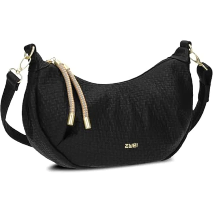 Zwei Lola LO70, Handtasche und Rucksack in Schwarz mit vielseitigem Design – Bild 1