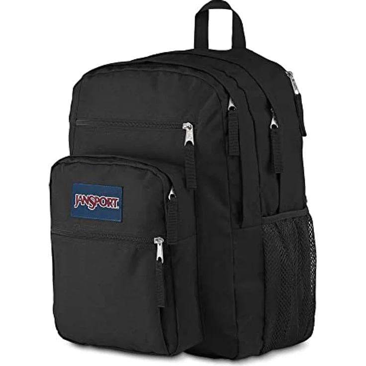 Jansport Big Student Freizeitrucksack, mit gepolstertem 15-Zoll-Laptopfach, zahlreichen Fächern und ergonomischen S-Kurven-Schultergurten – Bild 3