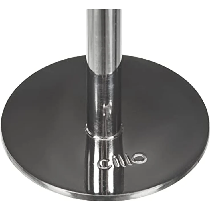 Cilio Espressodrücker aus poliertem Edelstahl, inklusive zwei Stempel: Ø 5 cm und Ø 5,5 cm - Preisvergleich – Bild 4