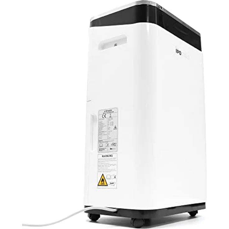 IPOTOOLS Luftentfeuchter OL25-BD030BM - 25L/Tag Feuchtigkeitsentfernung, 3 Betriebsarten, Digitalanzeige, Ablaufschlauch, Wäschetrocknung, Timer, Mobil (25 Liter) – Bild 5