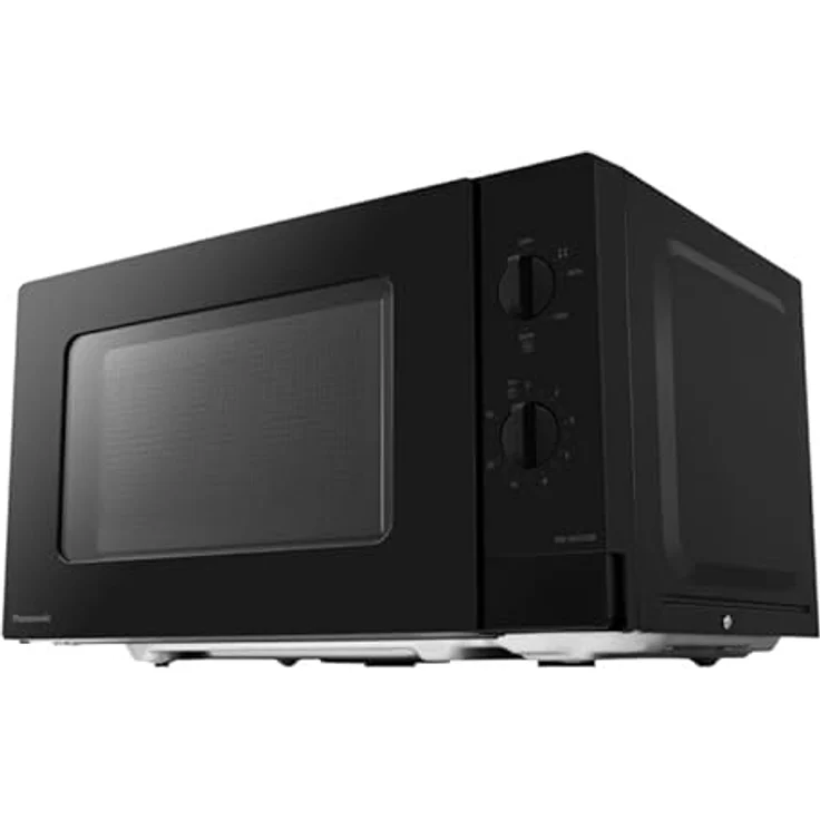 Panasonic NN-SM22QBEPG, kompakte Solo-Mikrowelle mit 20 Litern, 800 Watt Leistung, Schwarz – Bild 3
