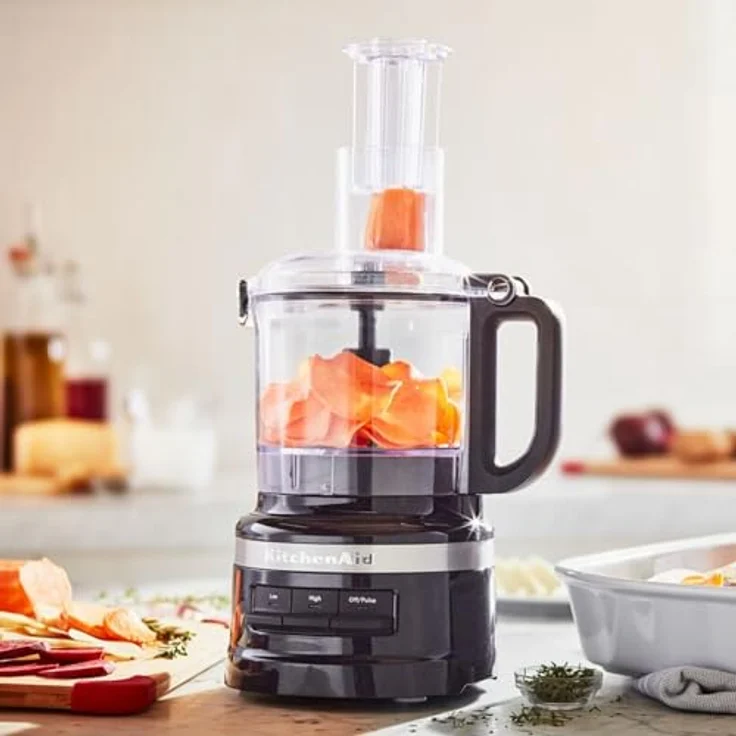 KitchenAid 5KFP0719EOB Foodprozessor, 250W, 1,7-l-Schüssel mit Klappdeckel, onyx schwarz, Serie: 5KFP0719 – Bild 9