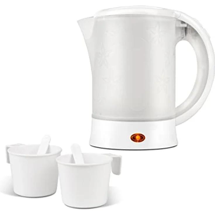 Girmi BL04 Reisekessel, 0,6 Liter, 600 Watt, Weiß – Bild 2