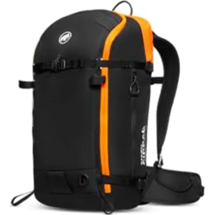 Mammut Tour 30 Removable Airbag 3.0 Lawinenrucksack, Black - 25-35 Liter, Damen, Herren, Unisex, Mit Tragesystem, Helmhalter, Skihalter