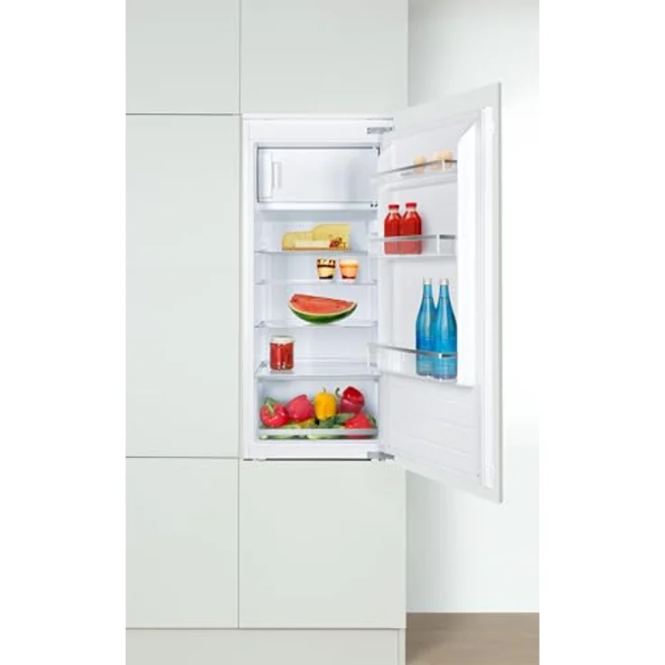Amica EKSS 362 221, Einbau-Kühlschrank mit 163 l Kühlvolumen, 16 l Gefrierfach und Schlepptür-Technik, 35 dB Geräuschentwicklung – Bild 3