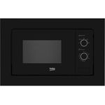 BEKO Einbau-Mikrowelle BMOB20202B, Mikrowelle, 20 l, schwarz