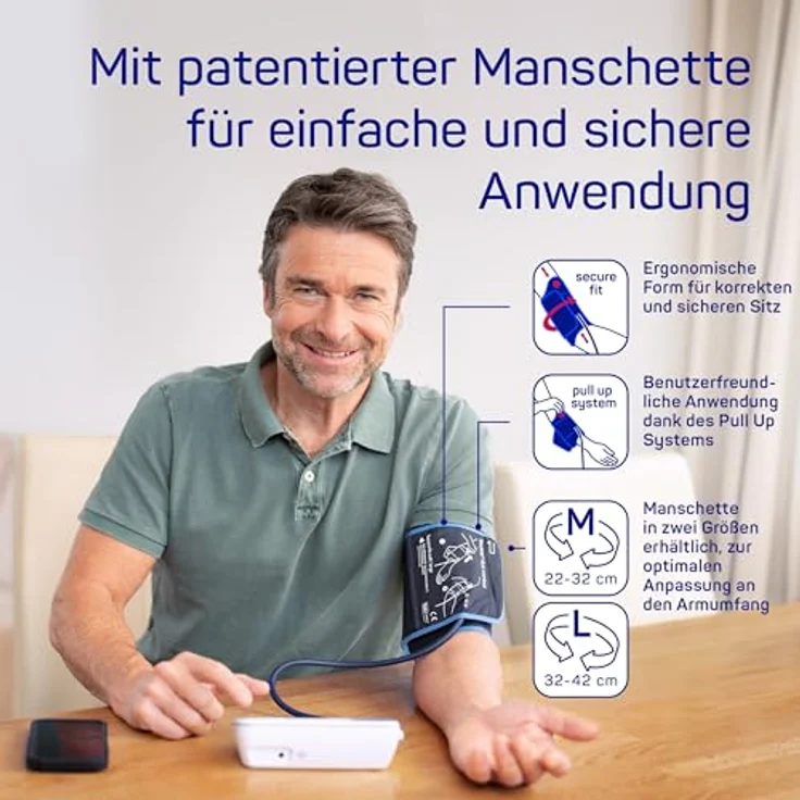 Paul Hartmann Veroval duo control Oberarm-Blutdruckmessgerät medium 925501 – Bild 6