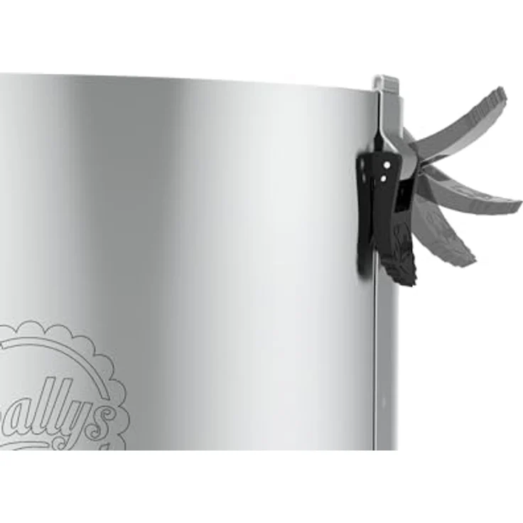 Sallys Backform Backring Tortenring rund verschiedene Größen und Formen (Tortenring, 20 cm hoch, ⌀ 18-30 cm) - Verstellbarer Tortenring aus rostfreiem Edelstahl, spülmaschinengeeignet, langlebig und hitzebeständig bis 220°C – Bild 2