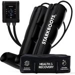 STARKFELD STARKBOOTS Recovery Boots – Lymphdrainage & Beinmassagegerät, 40-200 mmHg, für Venenrückfluss & Wassereinlagerungen, ideal bei Lipödem, Größe L