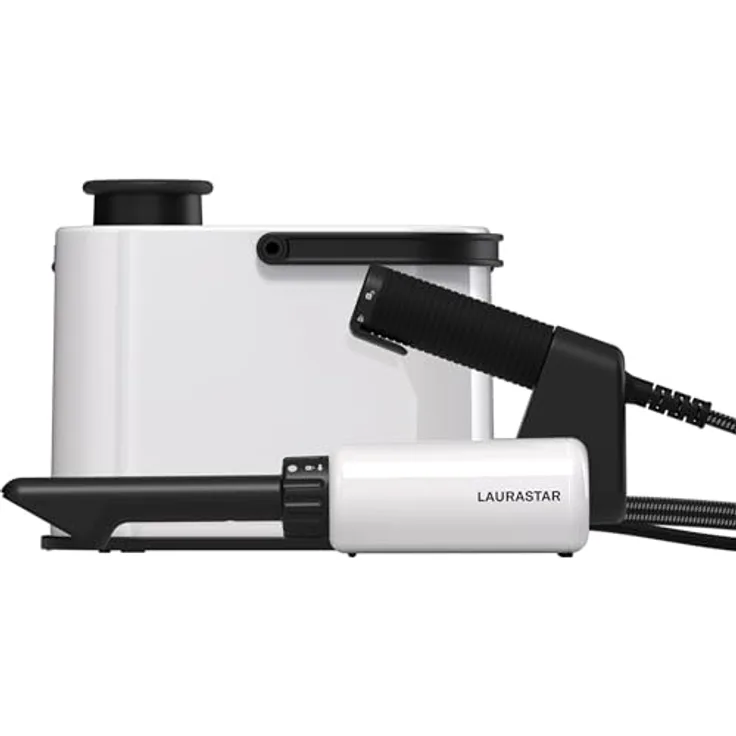 Laurastar AURA Dampfreiniger – Hygienische Dampf-Reinigung mit Citrus-Duft, Dry Microfine Steam, entfernt 99,9% der Bakterien, für alle Oberflächen, effizient & ohne Chemie