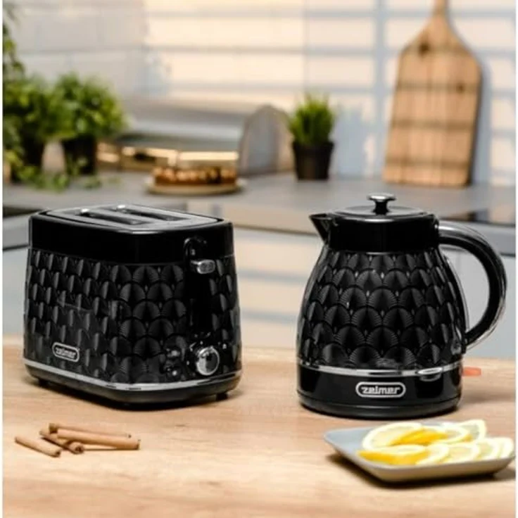 Zelmer ZCK7640 Wasserkocher 1,7 l 1850 - 2200 W Schwarz – Bild 2