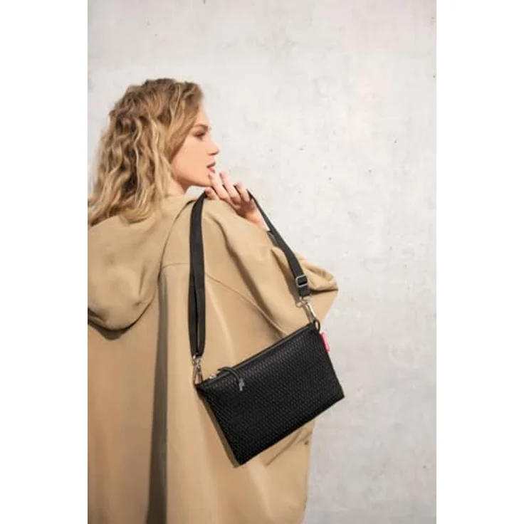 reisenthel Extralite Case 1 Clutch Tasche, 25 cm, schwarz, 100% Polyester, leicht und robust – Bild 9