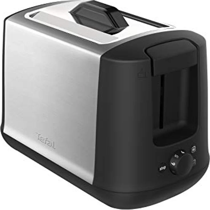 Tefal TT340830 2Scheibe - E 850 W Schwarz, Edelstahl Toaster – Bild 9