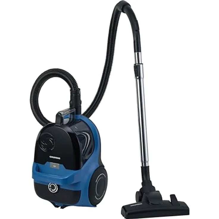 Grundig VCC 6570, beutelloser Bodenstaubsauger mit 3,4 l Staubbehälter, 890 W, HEPA H13-Filter und 7,7 m Aktionsradius, hygienisch & komfortabel