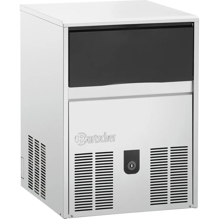 Bartscher Eiswürfelbereiter B 38 Plus, effizienter Vollkegel-Eiswürfelbereiter mit hoher Produktionskapazität