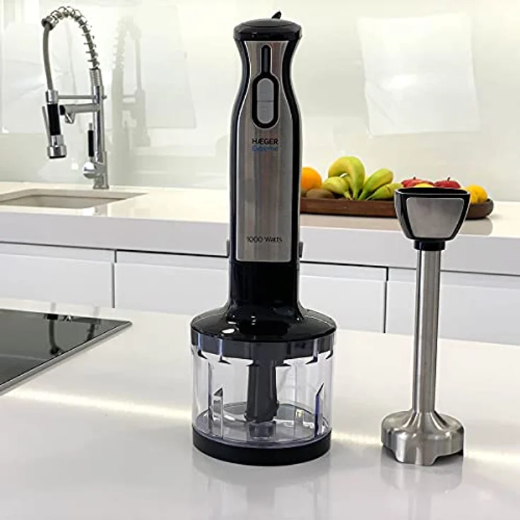 Haeger Extreme Chopper - Staafmixer, Stabmixer, Schwarz, Transparent – Bild 3