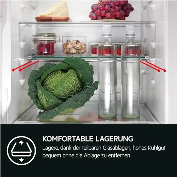 AEG TK9ZS181DC 9000 Kühlschrank mit LongFresh 0 °C-Zone, 274 l, 360° Cooling, TouchControl-Display, Weiß – Bild 9
