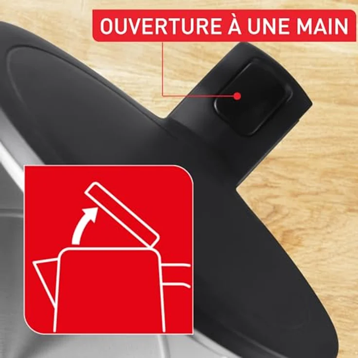 Tefal Wasserkocher Thermo Protect, 1,5 l, 1500 W, klappbarer Deckel, schwarz – Bild 4