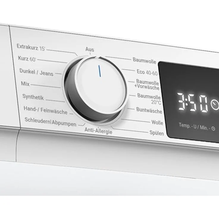 Daewoo WM-FBR8514W0NA-DE, 8kg Waschmaschine mit Inverter Motor, AquaStop und EcoLogic, Weiß – Bild 7