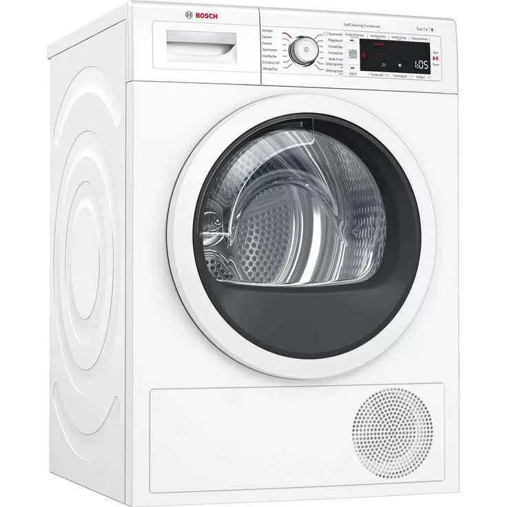 Bosch WTW87541, Wärmepumpentrockner, A++, Fassungsvermögen 9 kg, Standgerät, Breite 59,8 cm, Display, Wäschetrockner mit Automatik – Bild 5