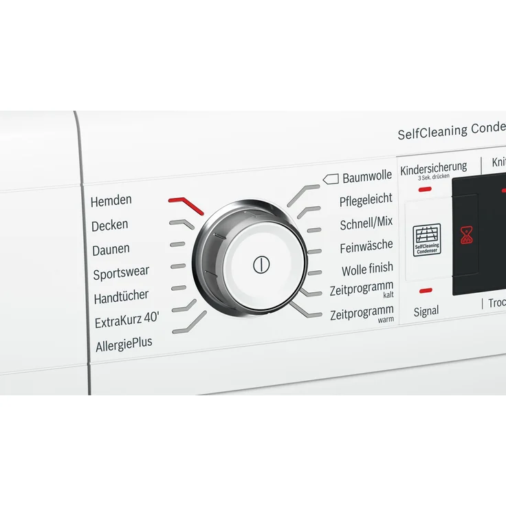 Bosch WTW87541, Wärmepumpentrockner, A++, Fassungsvermögen 9 kg, Standgerät, Breite 59,8 cm, Display, Wäschetrockner mit Automatik – Bild 8
