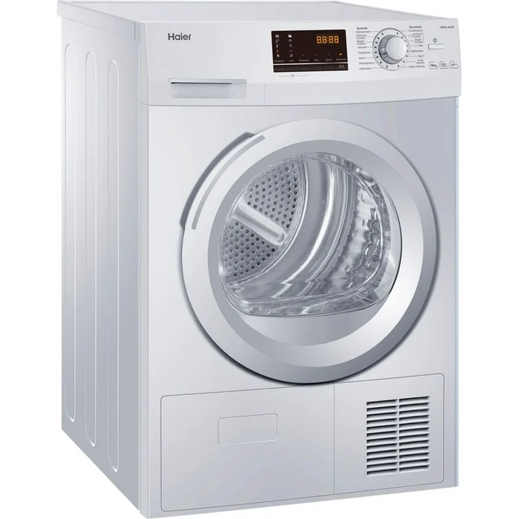 Haier HD90A636, Wärmepumpentrockner, A++, Fassungsvermögen 9 kg, Standgerät, Breite 59,5 cm, Kindersicherung, Wärmepumpe – Bild 6