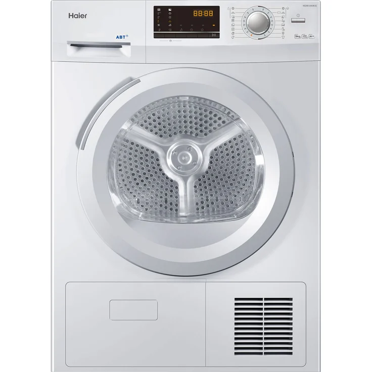 Haier HD90A636, Wärmepumpentrockner, A++, Fassungsvermögen 9 kg, Standgerät, Breite 59,5 cm, Kindersicherung, Wärmepumpe – Bild 13
