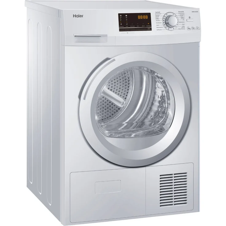 Haier HD90A636, Wärmepumpentrockner, A++, Fassungsvermögen 9 kg, Standgerät, Breite 59,5 cm, Kindersicherung, Wärmepumpe – Bild 11