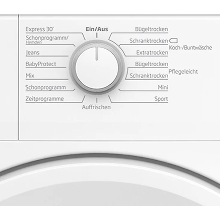Beko DS7512PA, Wärmepumpentrockner, A+++, Fassungsvermögen 7 kg, Standgerät, Breite 59,5 cm, Startzeitvorwahl, Restlaufzeitanzeige – Bild 6