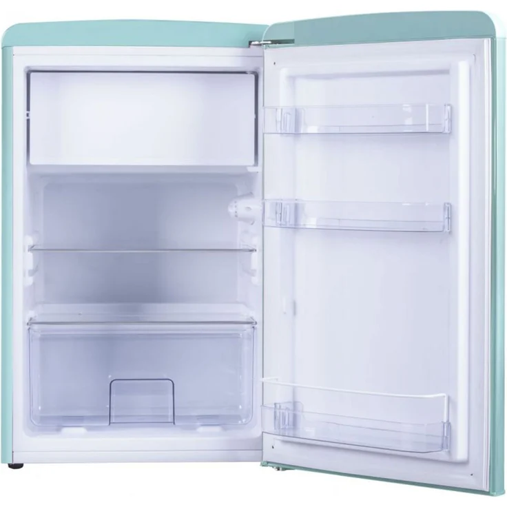 Amica KS15612T VT 862 AL WID Kühlschrank, freistehend, türkis, Breite 55 cm, Energieklasse E – Bild 5