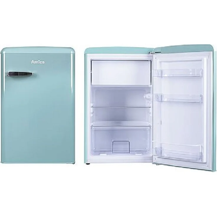 Amica KS15612T VT 862 AL WID Kühlschrank, freistehend, türkis, Breite 55 cm, Energieklasse E – Bild 6