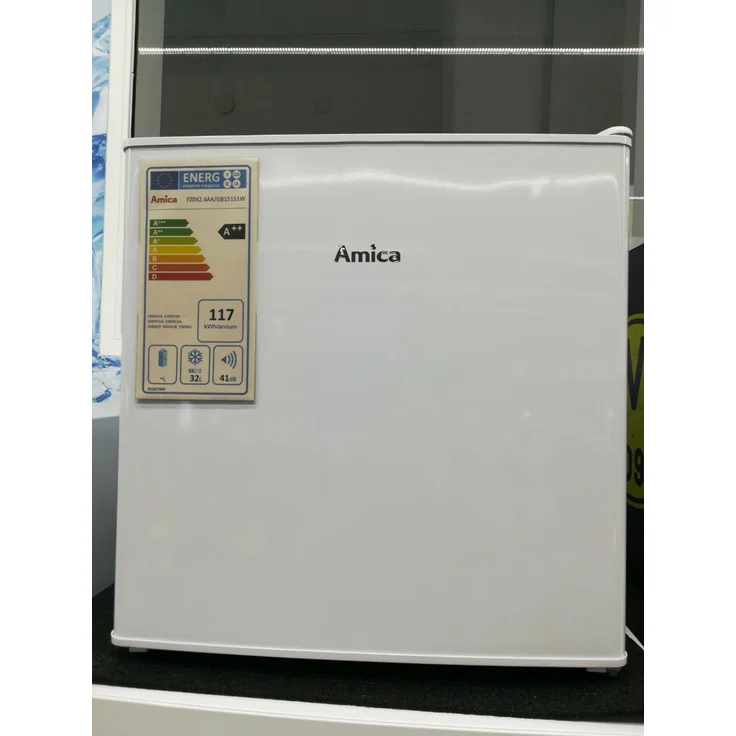Amica FZ042.4AA GB15151W WID Gefrierschrank, freistehend, weiß, Breite 48 cm, Energieklasse E – Bild 4