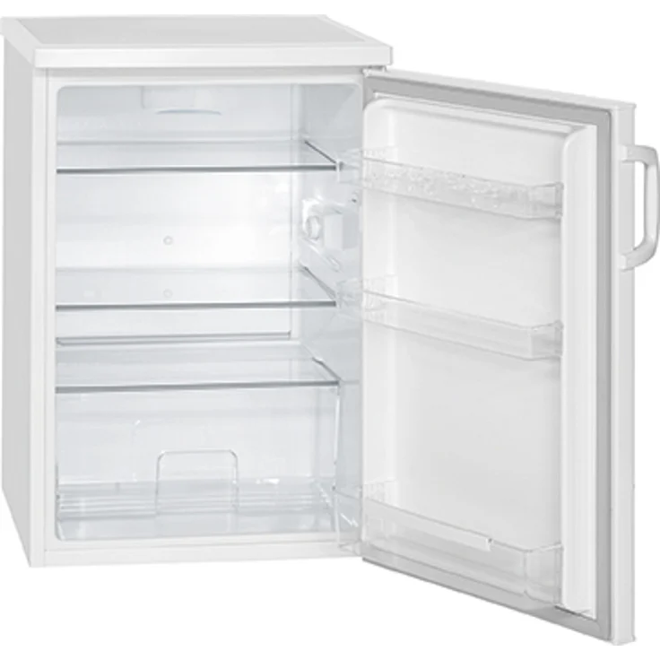 Bomann VS 2195.1 Kühlschrank, freistehend, weiß, Abtauautomatik, LED, Breite 56 cm, Energieklasse D – Bild 3