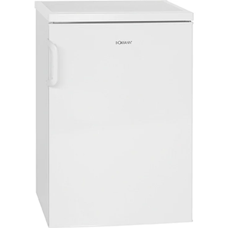 Bomann VS 2195.1 Kühlschrank, freistehend, weiß, Abtauautomatik, LED, Breite 56 cm, Energieklasse D – Bild 2