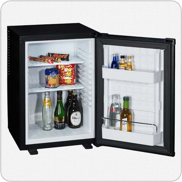 PKM MC, Minibar, freistehend, Frontdekor Schwarz – Bild 4