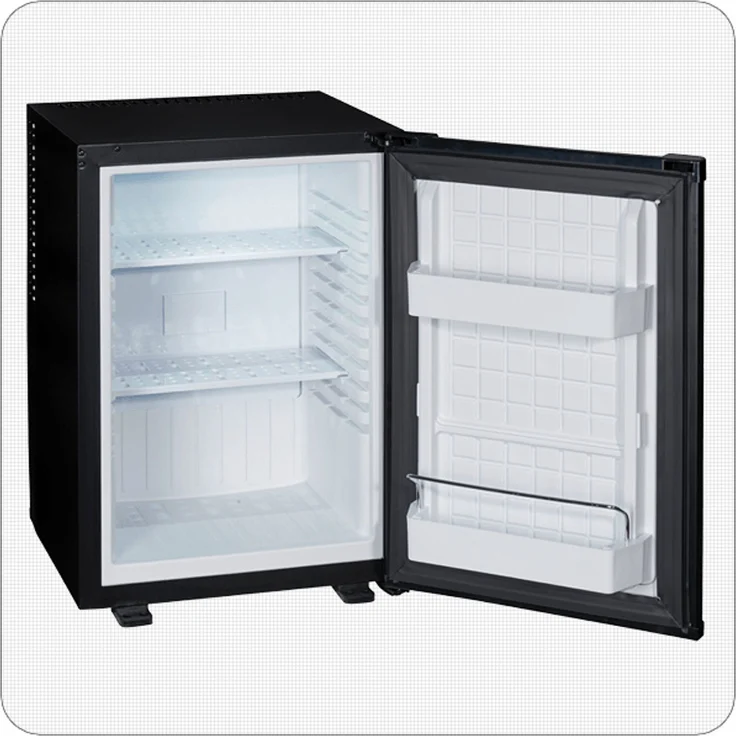 PKM MC, Minibar, freistehend, Frontdekor Schwarz – Bild 3