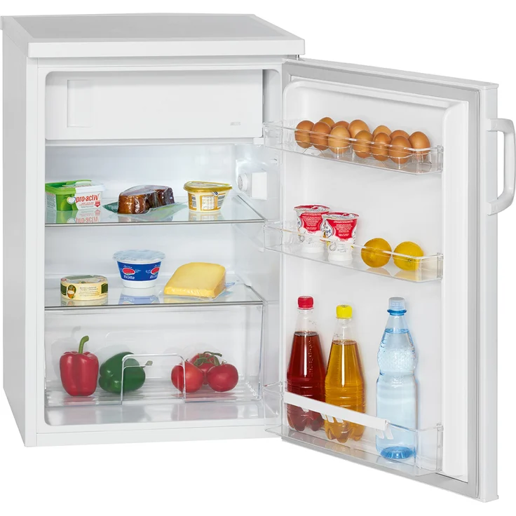 Bomann KS 2194 Kühlschrank, freistehend, weiß, Breite 56 cm, Energieklasse D – Bild 4