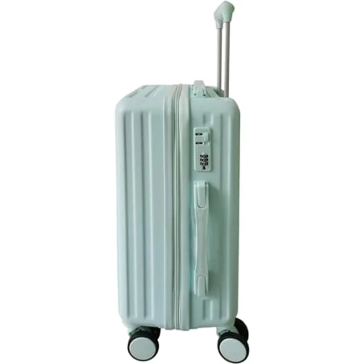 NTK-Collection Hartschalenkoffer 2er-Set Leandra, Reisegepäck Trolley, Hellblau, mit Teleskopgriff – Bild 3