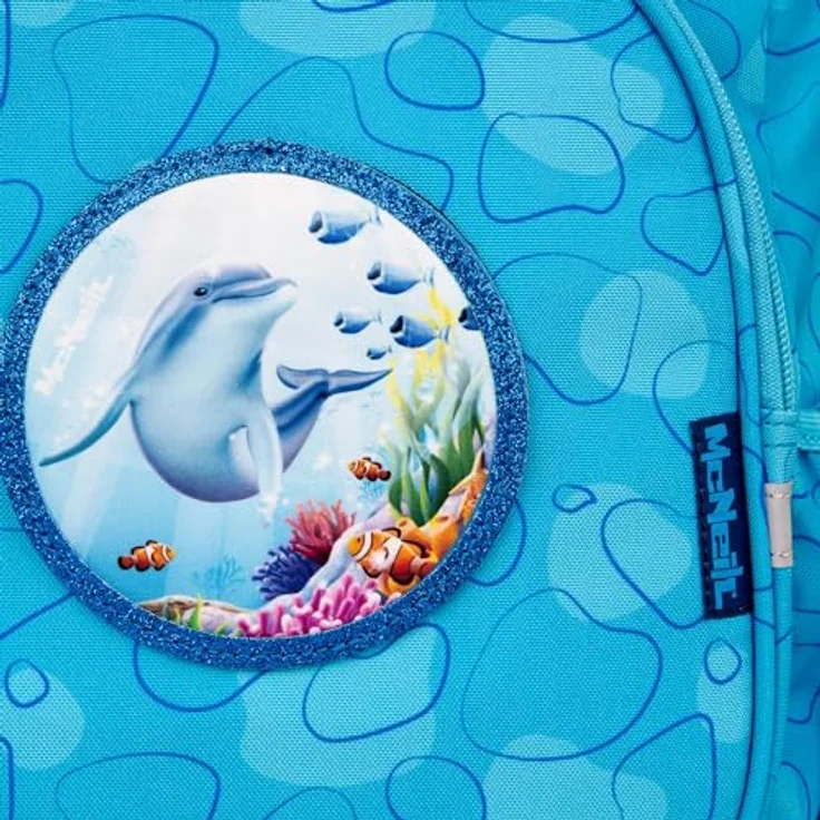 McNeill Freizeitrucksack Toby, Bubble, mit verstellbaren Tragegurten, großer Vortasche und zwei Seitentaschen mit Gummizug – Bild 7