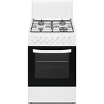 PKM GH4-50 EO AQ, Stand-Gasherd mit 4 Kochzonen, 9050 Watt, 3 Backofenfunktionen, Energieeffizienzklasse A, inkl. Grillrost & Fettpfanne