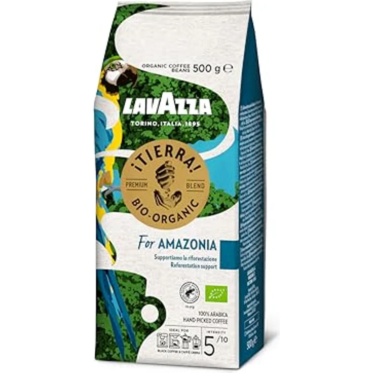 Lavazza Tierra Bio-Organic For Amazonia, 500g ganze Bohne – Bild 2