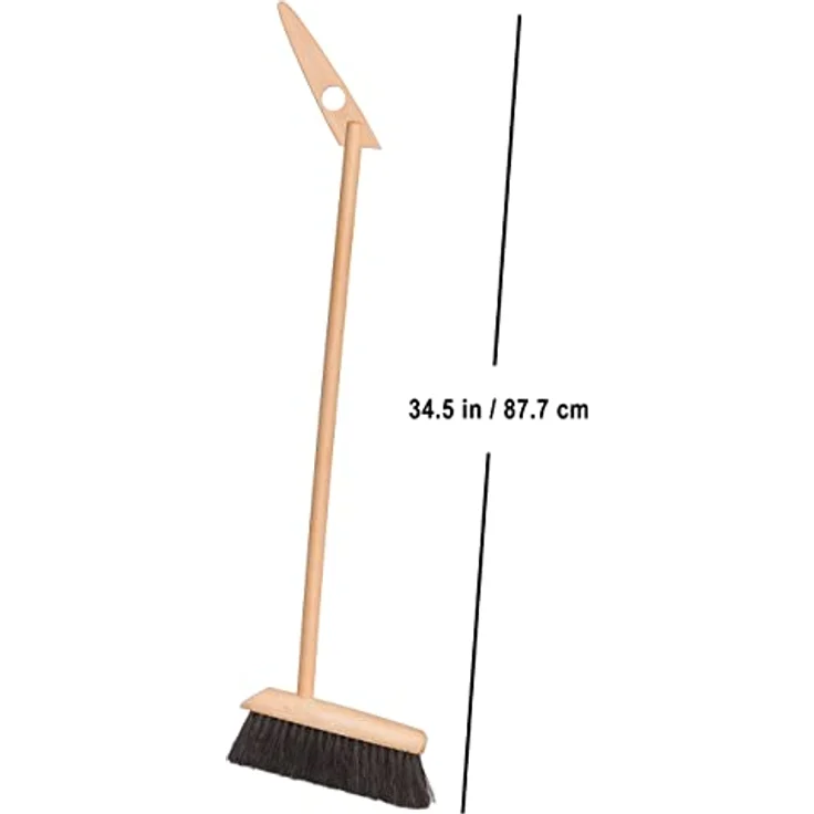 Bürstenhaus Redecker Kehrgarnitur Steh-Kehr-Set, 90 cm hoch, Buchenholz, Rosshaar, (1-tlg) – Bild 4