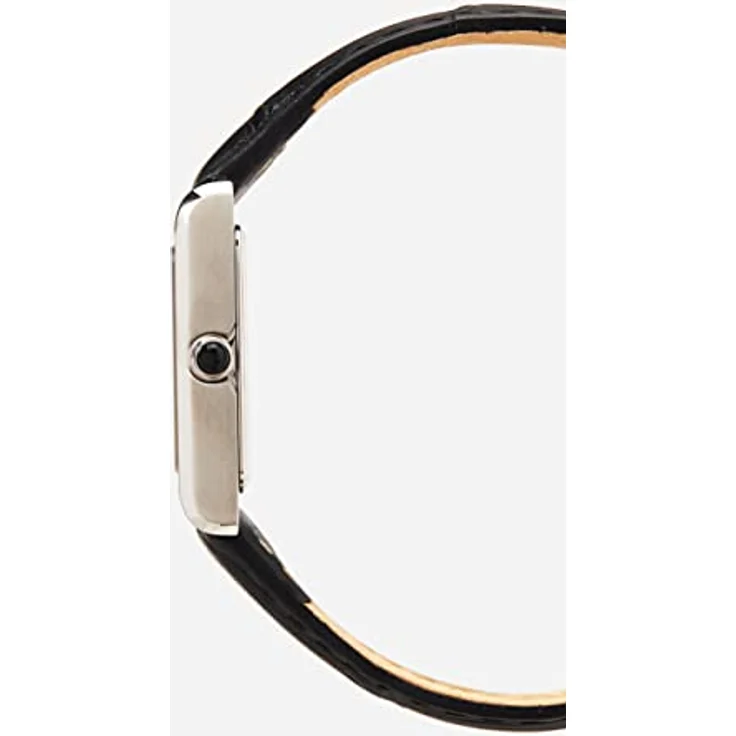 Seiko Damen Quarz Armbanduhr aus Edelstahl mit Lederarmband in silberfarben - SWR053P1 – Bild 3