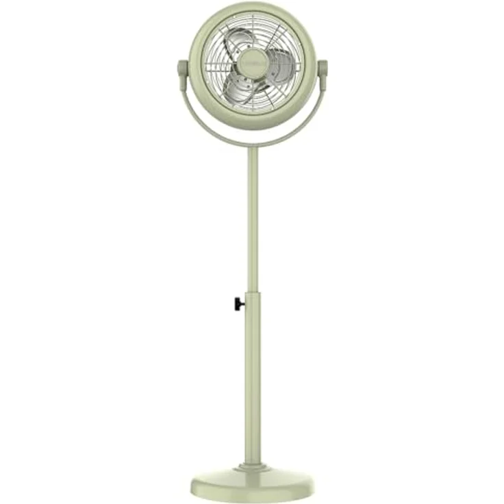 Cecotec Tischventilator EnergySilence 250 ClassicStyle, 25 W, grünes Design, 10 Zoll Durchmesser, 3 Flügel, 2 Geschwindigkeiten, neigbar – Bild 1