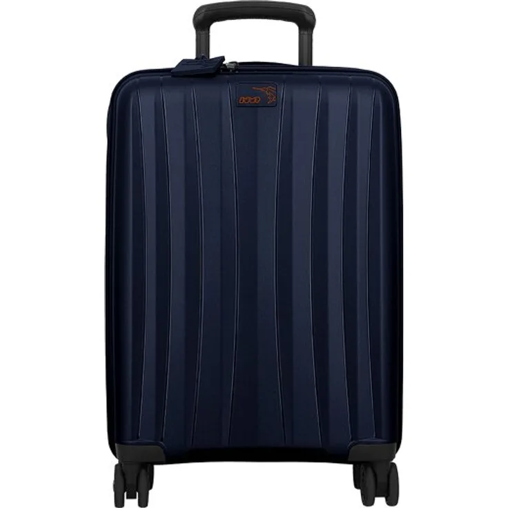 Jump Enais, 4 Rollen Kabinentrolley 55 cm, navy, 100% Polypropylen