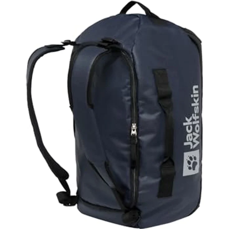 Jack Wolfskin All-In Duffle 35 Weekender Reisetasche, 58 cm, 100% Polyester, blau – Bild 10